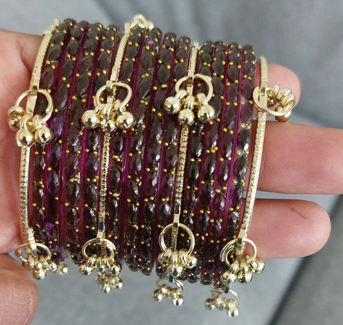 Raindrop glass bangles - raindrop, |