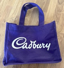 Vintage Small Cadbury Tote Bag (Purple Canvas Gift Present)