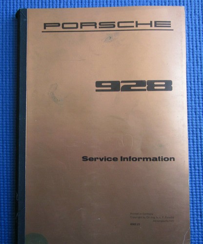 Porsche 928 service - 928,