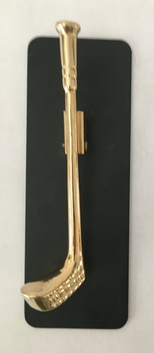 Vintage brass golf - golf, club