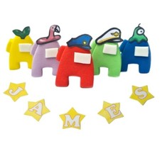 AMONG US cake toppers edible