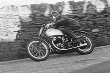 Triumph 500 GP & Freddie Frith