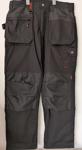 Scruffs black work trousers - black,