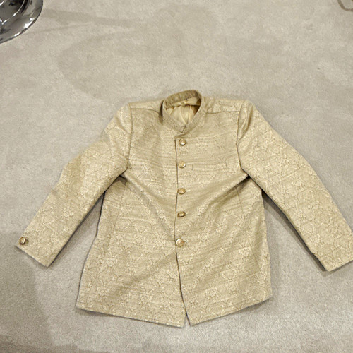 Men ivory embroidered - ivory,
