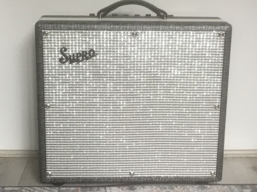 Supro black magick reverb - black, reverb/