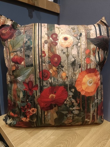 Gustav klimt inspired cushion - klimt,