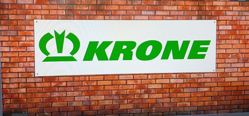 Krone tractor banner - tractor,