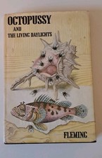 Octopussy and the Living Daylights 1st Edition Ian Fleming with dust jacket 