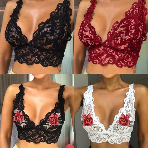 Women lingerie lace flowers - women's,