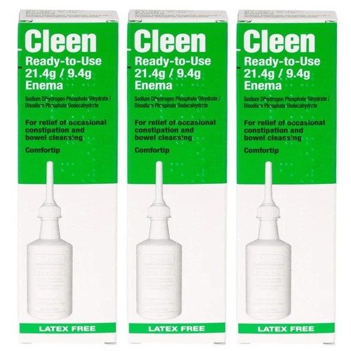 Cleen ready use enema - use,