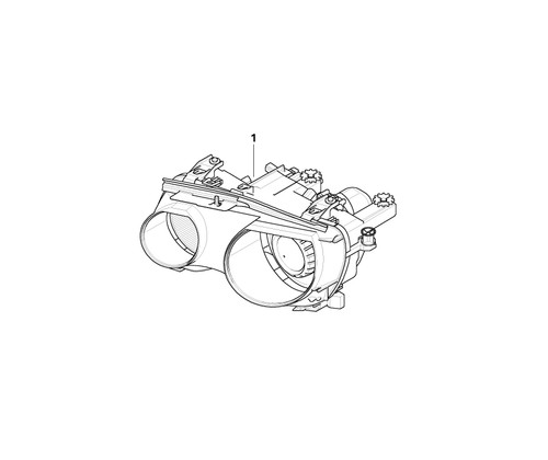 Bmw genuine headlight - bmw,