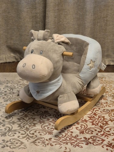 Nattou wooden rocking animal - nattou,
