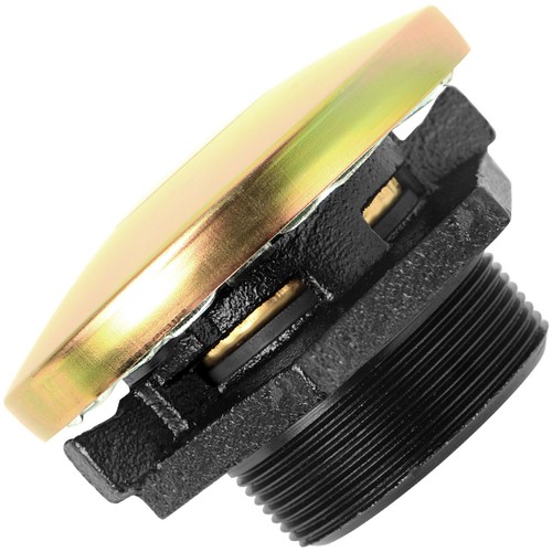 Vented diesel fuel cap with - fuel,