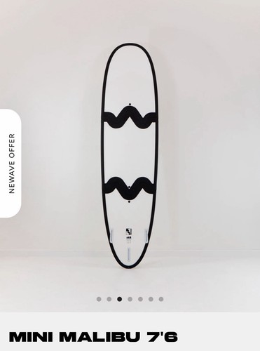 Modular surfboard mini malibu - modular,