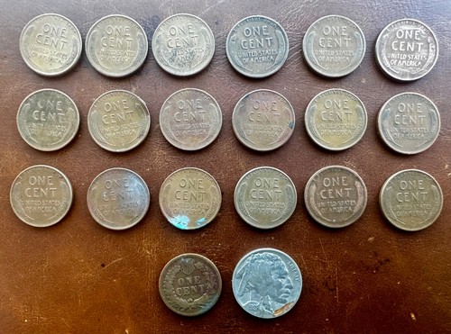 American wheat cents indian