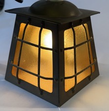 Vintage Brass Hall Light Shade