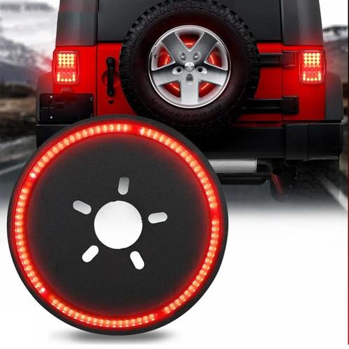 Spare tyre brake light - brake,