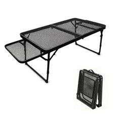 Portable folding camping table - folding,