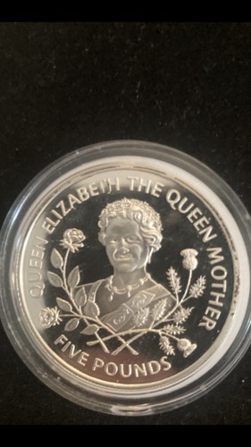 1995 guernsey silver proof - guernsey, £5