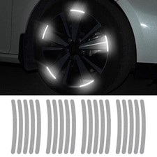 20Pcs Reflective Silver