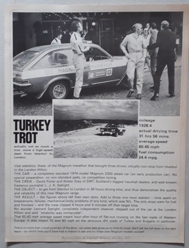 Vauxhall magnum 2300 - magnum,