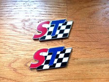 Classic Mini Rover Rare NOS Cooper S ST Special Tuning A Panel Badges Works Mpi