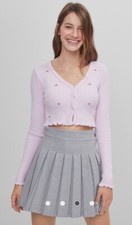 Bershka Light Baby Pink Rib