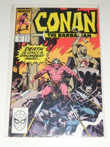 Conan the barbarian 221 - barbarian, #221