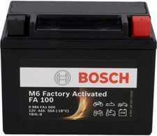 SEALED BOSCH BATTERY M6 FA100