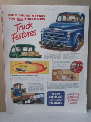 Vintage print truck adv - print,truck,
