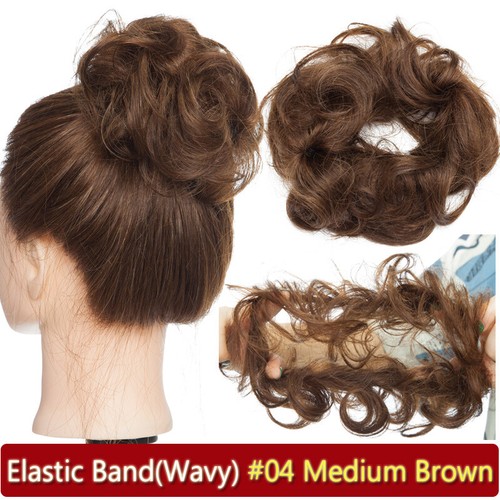 100 human hair messy bun - 100%,