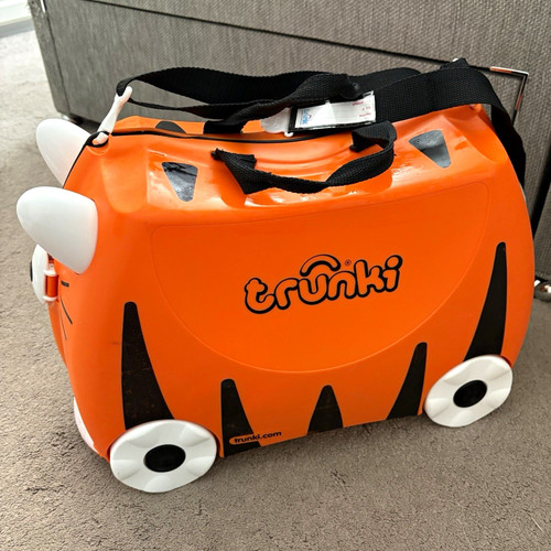 Trunki orange animal print - animal,