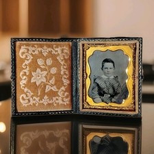 Ambrotype Portrait Of A Young