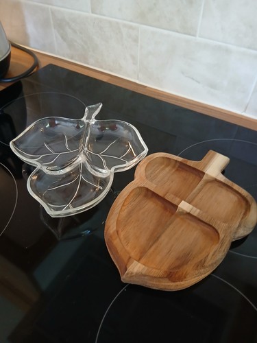 Trinket dishes wood - trinket, and