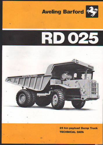 Aveling barford 025 dump - barford, 025"