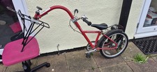 Red Burley Picolo Trailer Bike/Tag a Long Children Bike