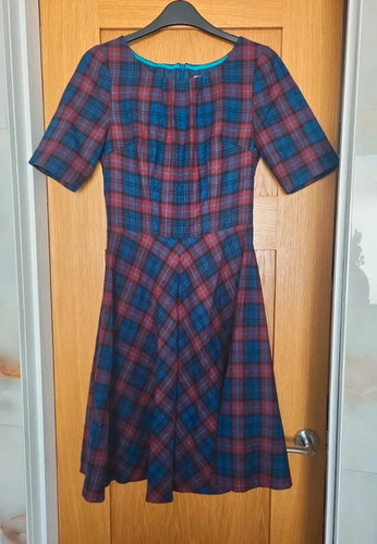 Boden navy tartan - , check