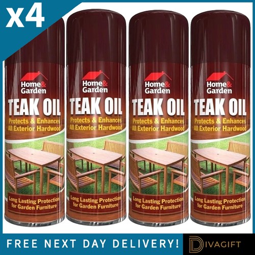 Teak oil spray 400ml for - 4,