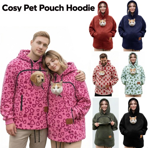 Pet hoodie pullover cat dog - cat,