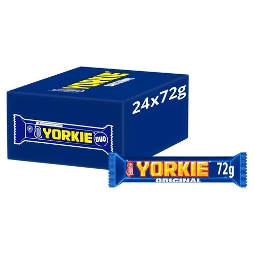 Yorkie milk duo 72g bar - x, 24