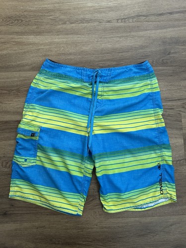 Neill blue yellow - blue, striped