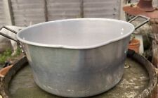 Vintage Aluminium Jam Pan Chutney Preserve Pot Pan Large 32cm Diameter
