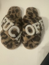 F*CK OFF  Slippers - Birthday
