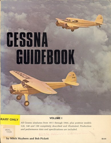Cessna guidebook volume - guidebook, by