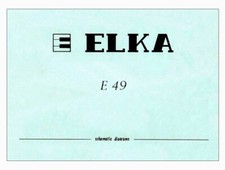 ELKA E-49 Service Manual