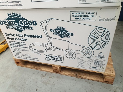 Clarke devil 4000 space - space, heater