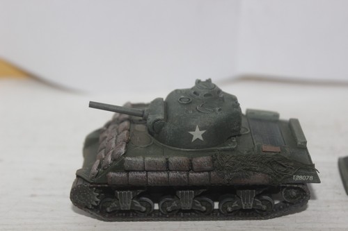 Painted ww2 sherman tank - painted,