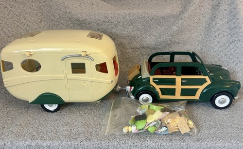 Sylvanian families caravan - families, &