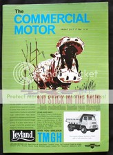 COMMERCIAL MOTOR MAGAZINE 17 Jul 1964 LEYLAND SUPER COMET Albion Carmichael