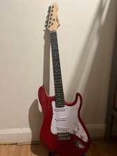 Red Electric Guitar